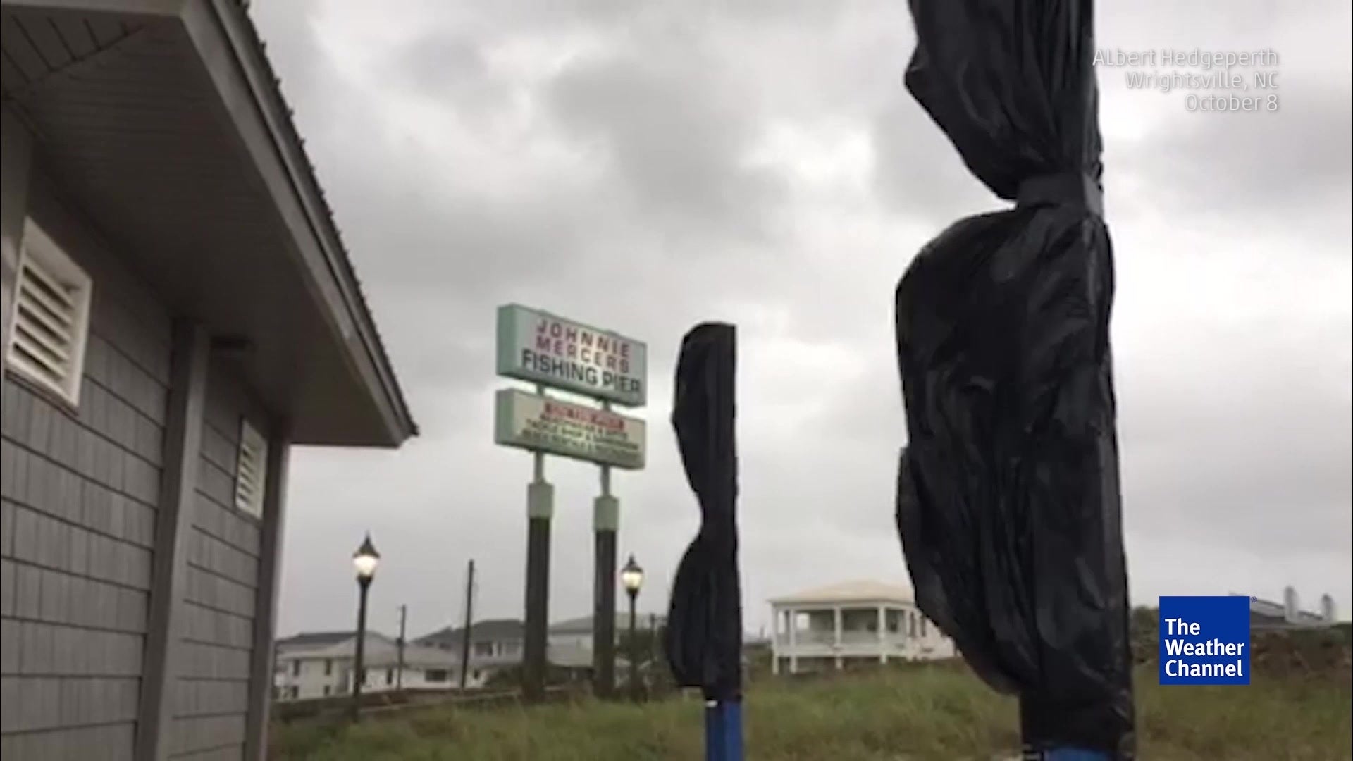 High Winds in Wrightsville, N.C. Videos from The Weather Channel